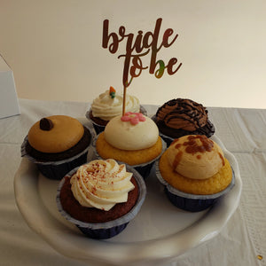 Bride To Be Cupcake Topper