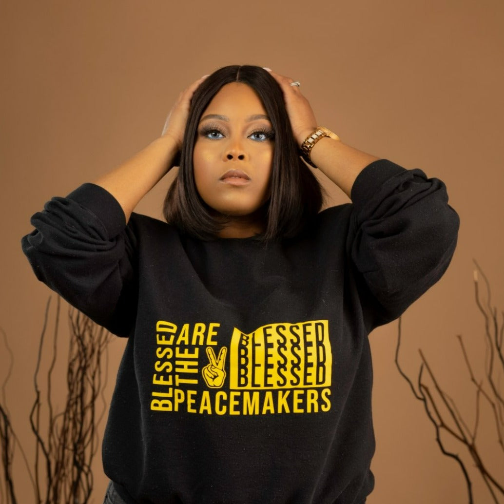 Blessed Are The Peacemakers Sweater